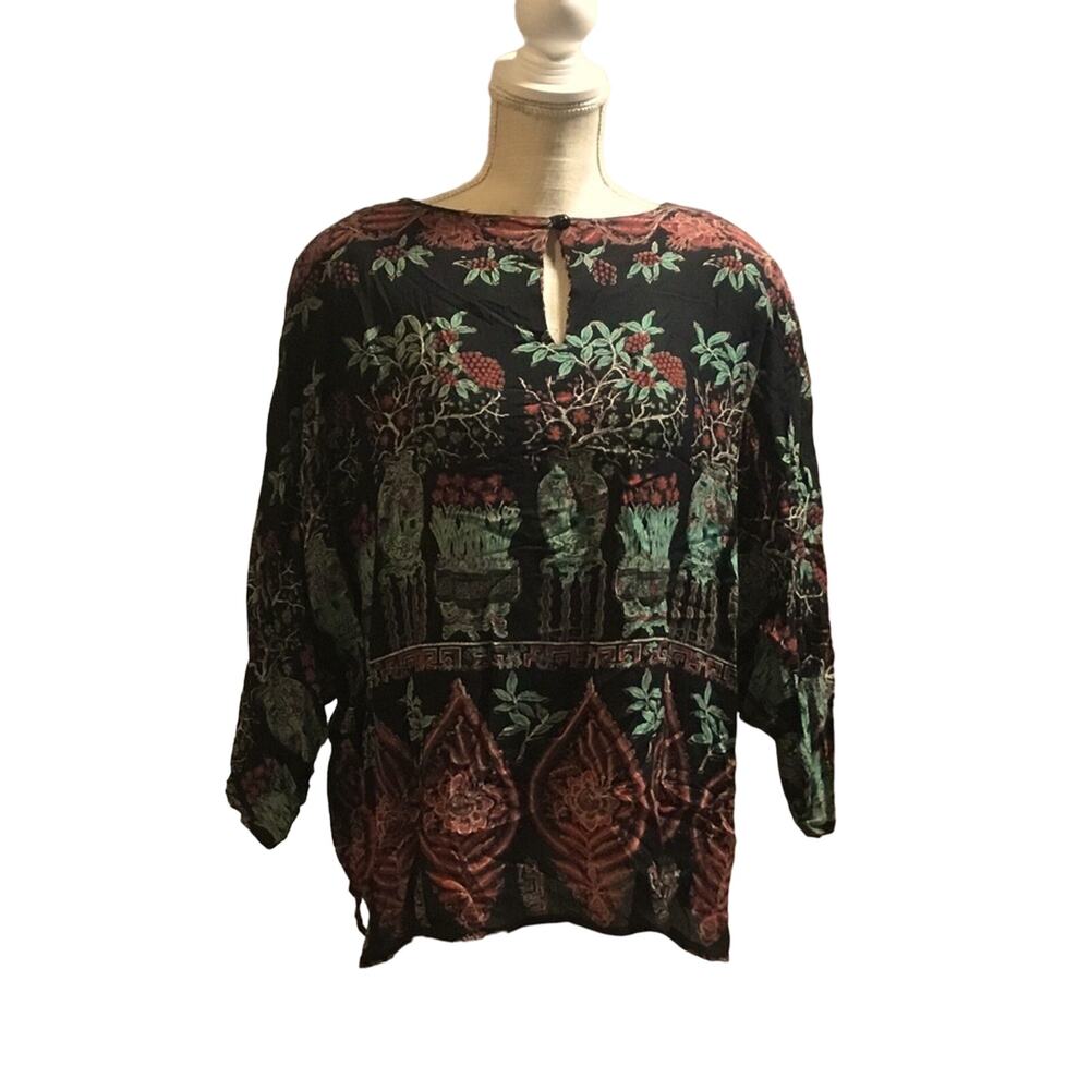 Flower Print Blouse